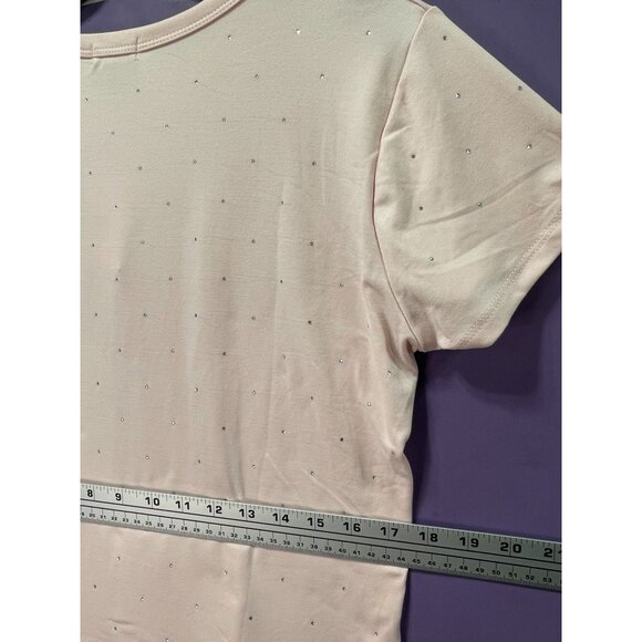 Rue 21 - Women's Short Sleeves T-Shirt - Pink - XXL - Picture 4 of 12